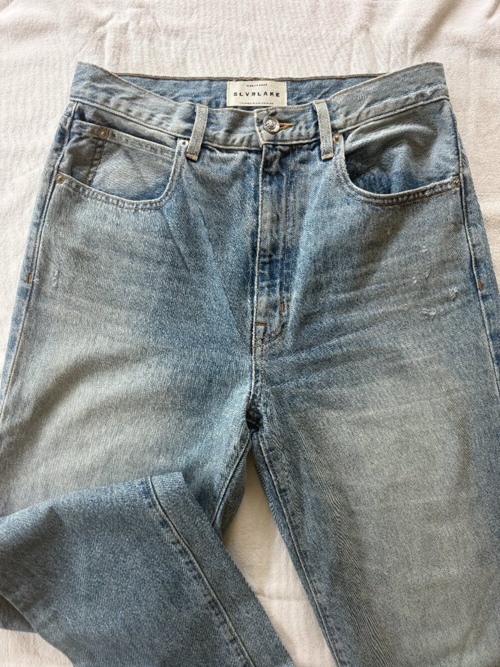 SLVRLAKE London High Rise Straight Jeans Heartache 29 | 29" Inseam